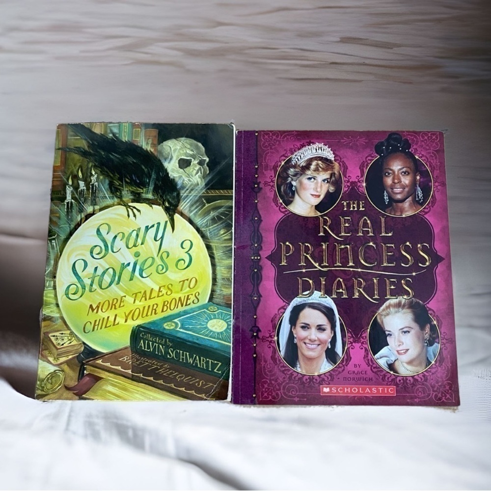 Real Princess Diaries Scary Stories Book Bundle